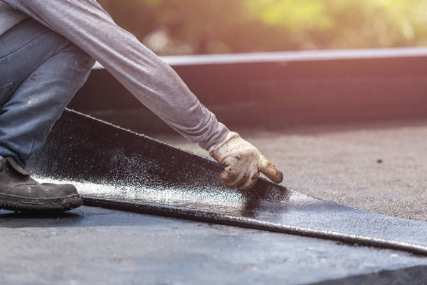 Professional Basement Waterproofing technician working in Goodland, KS